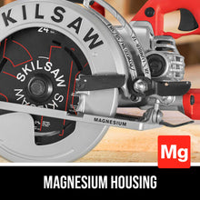 Load image into Gallery viewer, SKILSAW SPT77WML-01 15-Amp 7-1/4-Inch Lightweight Worm Drive Circular Saw , Silver
