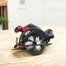 Load image into Gallery viewer, SKIL 20V 6-1/2 Inch Cordless Circular Saw Includes 2.0Ah PWR CORE 20 Lithium Battery and Charger - CR540602
