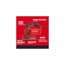 Load image into Gallery viewer, CRAFTSMAN Jig Saw, 4 Orbital Settings, Up to 3,000 SPM, 5 Amp, Corded (CMES610)
