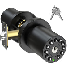 Load image into Gallery viewer, BOTHSTAR Keypad Door Knob with Key, Keyless Code Entry Lock, Auto Lock, 50 User Code, Easy to Install, for Home ,Office, Hotel, Bedroom, Garage, No Deadbolt
