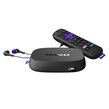 Load image into Gallery viewer, Roku Ultra | Streaming Device HD/4K/HDR/Dolby Vision with Dolby Atmos, Bluetooth Streaming, and Roku Voice Remote with Headphone Jack and Personal Shortcuts, includes Premium HDMI® Cable
