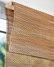 Load image into Gallery viewer, CHICOLOGY Bamboo Blinds , Bamboo Shades , Roman Shades for Windows , Roman Window Shades , Window Shades for Home , Bamboo Shades for Patio , Blinds &amp; Shades , Window Shade , 23&quot;W X 64&quot;H, Acorn
