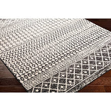 Load image into Gallery viewer, Artistic Weavers Chester Boho Moroccan Area Rug,5&#39; Square,Black
