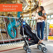 Load image into Gallery viewer, Summer 3Dlite Convenience Stroller, Jet Black - Lightweight Stroller with Aluminum Frame, Large Seat Area, 4 Position Recline, Extra Large Storage Basket - Infant Stroller for Travel and More

