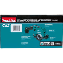 Load image into Gallery viewer, Makita SH02Z 12V Max CXT Lithium-Ion Cordless Circular Saw, 3-3/8&quot;, Teal
