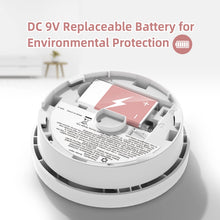 Load image into Gallery viewer, Fire Alarms Smoke Detectors, Smoke Alarm Battery Operated, 10-Year Product Life, Fire Alarm with Test Button &amp; Low Battery Signal, Photoelectric Technology Fire Detectors for Bedroom and Home
