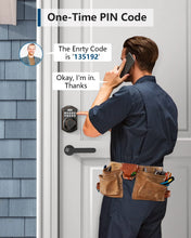 Load image into Gallery viewer, TEEHO TE001 Keyless Entry Door Lock with Keypad - Smart Deadbolt Lock for Front Door with 2 Keys - Auto Lock - Easy Installation - Oil-Rubbed Bronze
