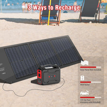 Load image into Gallery viewer, Apowking Portable Power Bank with AC Outlet, 146Wh/39600mAh 110V/100W Laptop Charger Battery Backup, External Battery Pack Power Supply for Home Emergency Outage, Outdoor Camping RV Trip Adventure
